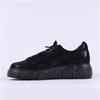 Paul Green Bungee Lace Platform Trainer - Black Shimmer
